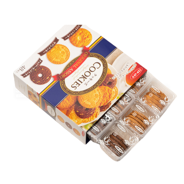 Thành phần chính bánh quy Cookies Original Assort hộp 48 chiếc