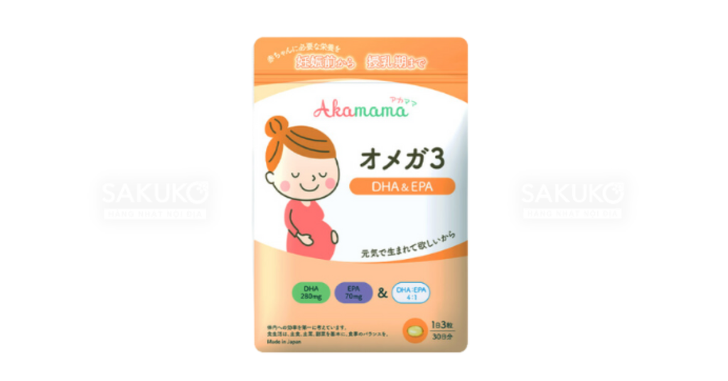 Lưu ý khi sử dụng DHA & EPA cho bà bầu 30 ngày (90v)