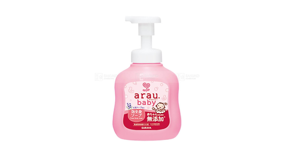 Lưu ý khi sử dụng sữa tắm gội thảo mộc trẻ em Arau Baby 450ml