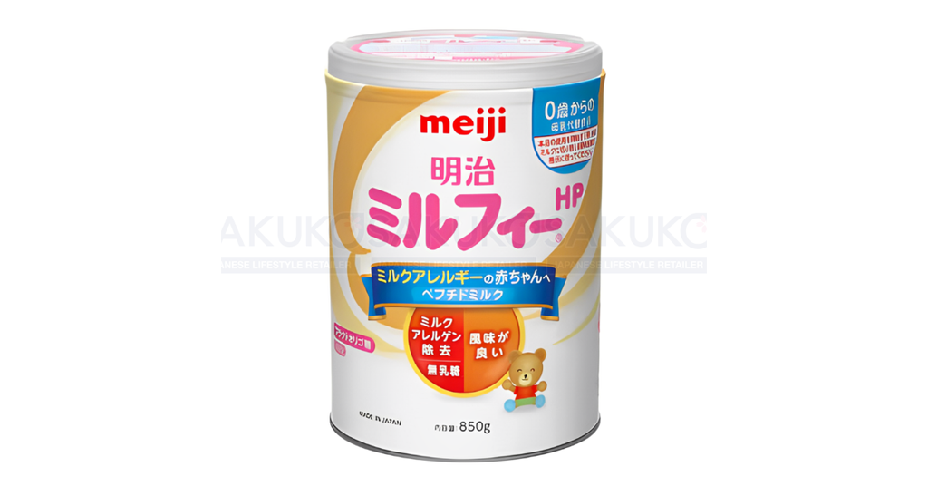 Thành phần sữa cho bé dị ứng đạm sữa bò Meiji 850g