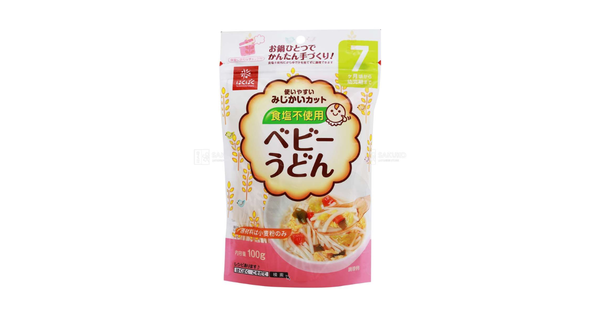 Cách sử dụng mì Udon không muối 7 tháng tuổi 100g