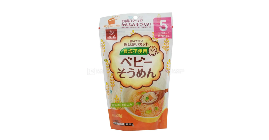 Cách dùng mì soumen không muối 5 tháng tuổi 100g