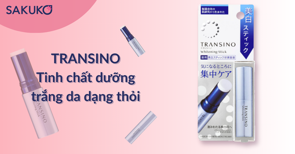 Tinh Chất Dưỡng Trắng Da TRANSINO Whitening Stick
