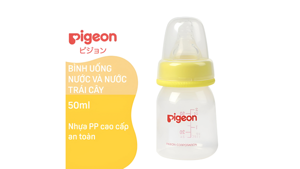 Bình uống nước và nước trái cây Pigeon 50ml nội địa Nhật