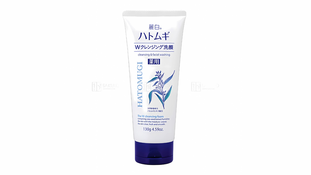 KUMANO YUSHI – Sữa rửa mặt kèm tẩy trang Reihaku Ý Dĩ