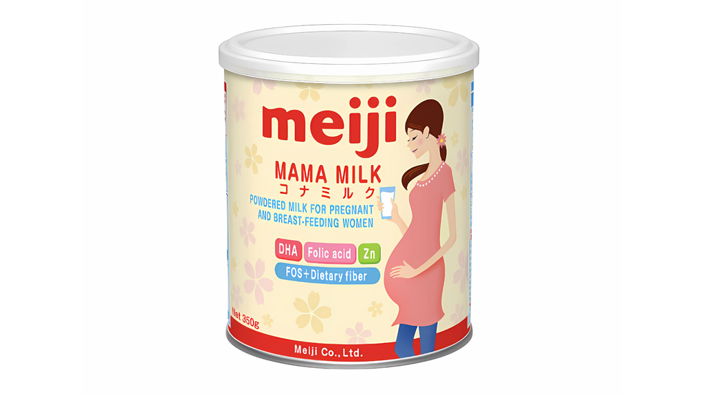 Sữa bầu Meiji Mama Milk cung cấp đầy đủ dưỡng chất giúp bé và mẹ bầu khỏe mạnh