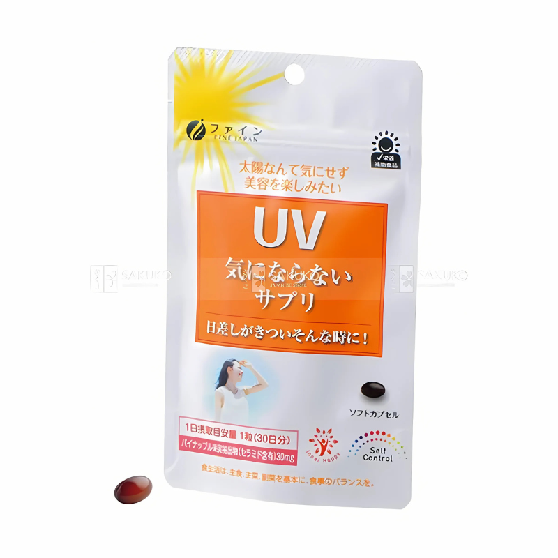 Viên uống chống nắng Fine 30 ngày giảm nám, tàn nhang hiệu quả