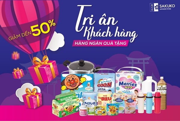 SAKUKO địa chỉ hàng Nhật nội địa uy tín giá tốt SAKUKO địa chỉ hàng Nhật nội địa uy tín giá tốt