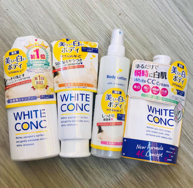 bộ sản phẩm dưỡng thể toàn thân 