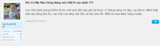 Sữa Glico giúp bé tiêu hóa tốt, tăng cân hợp lý Sữa Glico giúp bé tiêu hóa tốt, tăng cân hợp lý