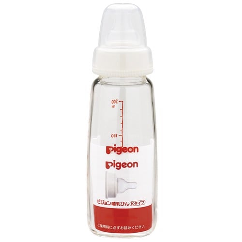 Bình sữa Pigeon 200ml cổ hẹp chất liệu thủy tinh