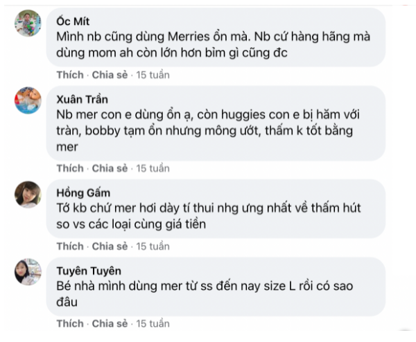 Nhiều mẹ tin dùng bỉm Merries cho con