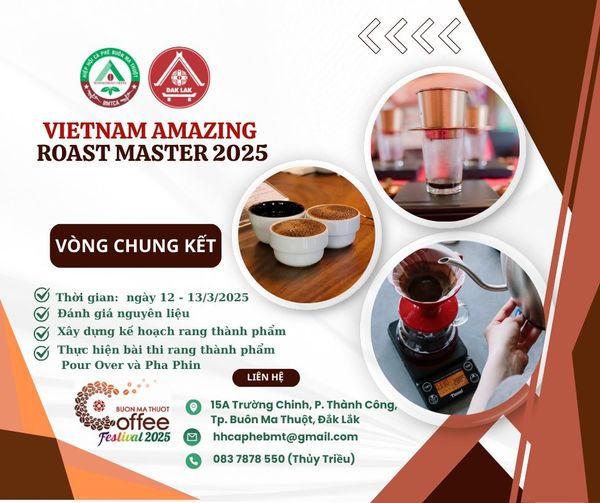 CUỘC THI VIETNAM AMAZING ROAST MASTER 2025