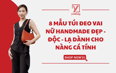 8 mẫu túi đeo vai nữ handmade đẹp - độc - lạ dành cho nàng cá tính