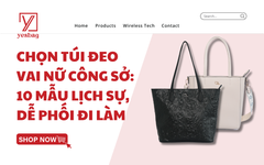 Chọn túi đeo vai nữ công sở: 10 mẫu lịch sự, dễ phối đồ đi làm