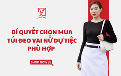 Bí quyết chọn túi đeo vai nữ dự tiệc phù hợp