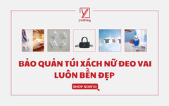 Mẹo bảo quản túi xách nữ đeo vai luôn bền đẹp
