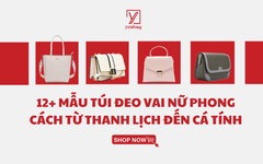 12+ Mẫu túi đeo vai nữ phong cách từ thanh lịch đến cá tính