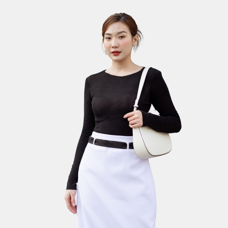 Túi đeo vai nữ đi làm có kiểu dáng khá basic mà tinh tế