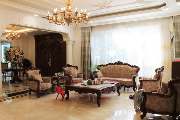 hoàn thiện nội thất biệt thự khu đô thị
