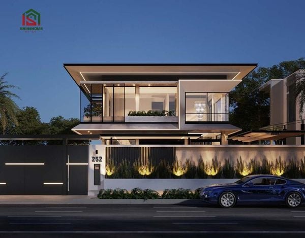 biệt thự 2 tầng
