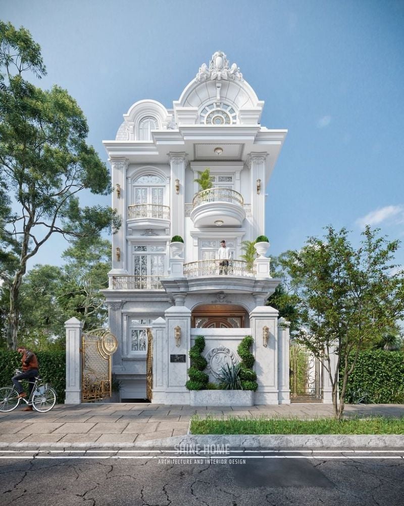 biệt thự 3 tầng