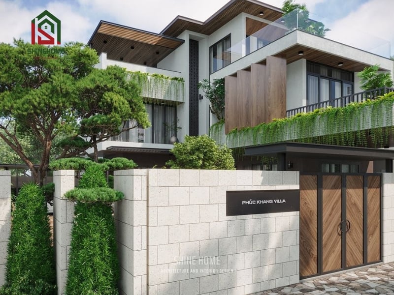 biệt thự 3 tầng