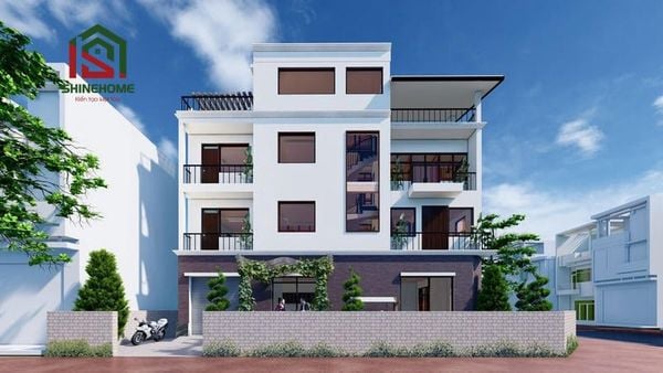 biệt thự 4 tầng