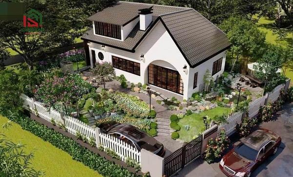 biệt thự mini sân vườn