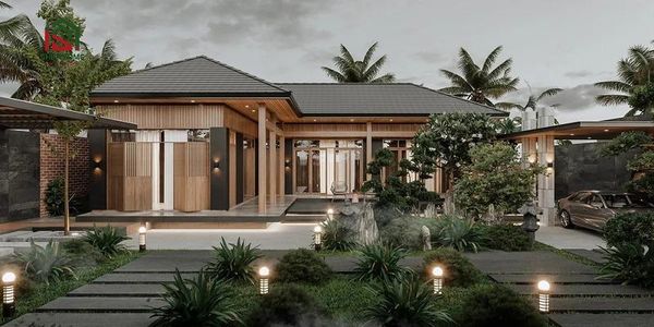 biệt thự mini sân vườn