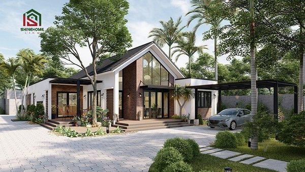 biệt thự mini sân vườn