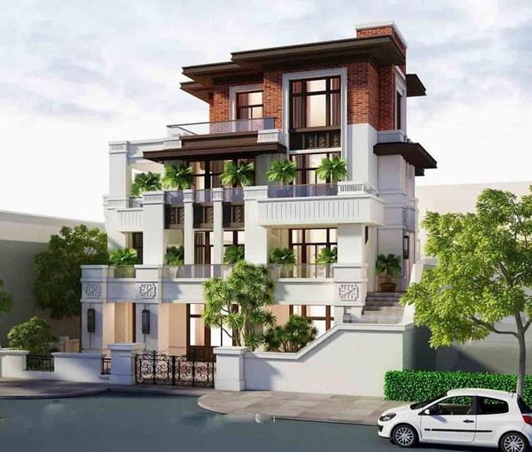 Biệt thự phố 4 tầng