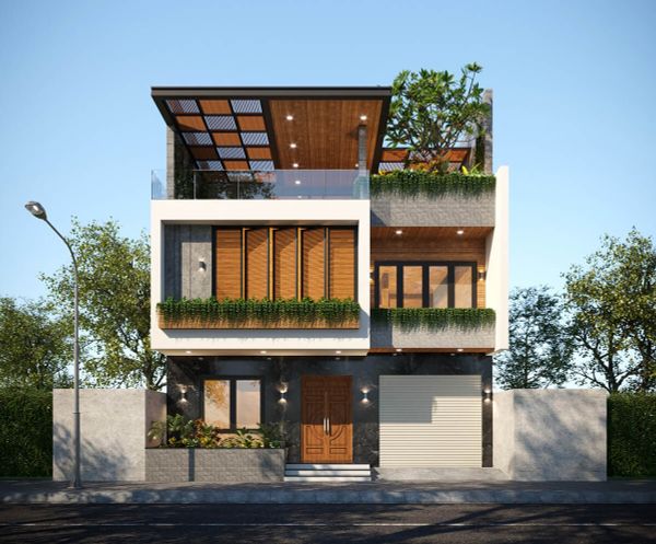 Biệt thự phố hiện đại