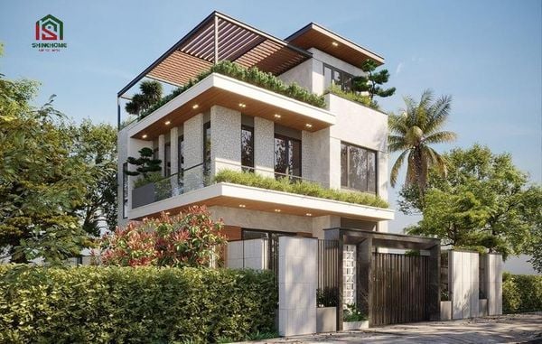 biệt thự phố hiện đại