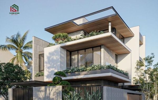 biệt thự phố hiện đại