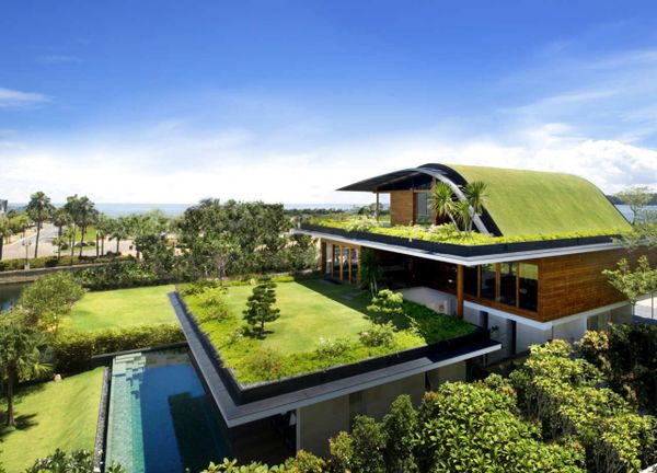 chống nóng cho biệt thự