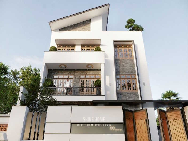 thiết kế thi công hoàn thiện biệt thự khu đô thị