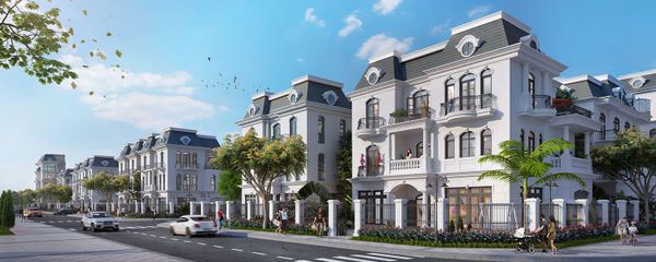 mẫu biệt thự liền kề