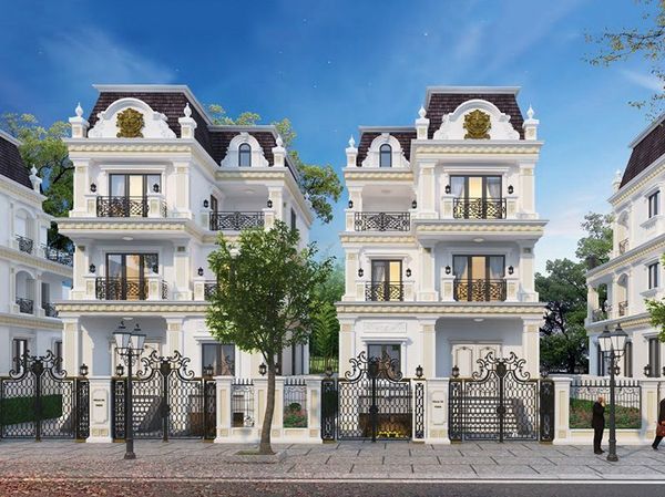 mẫu biệt thự liền kề