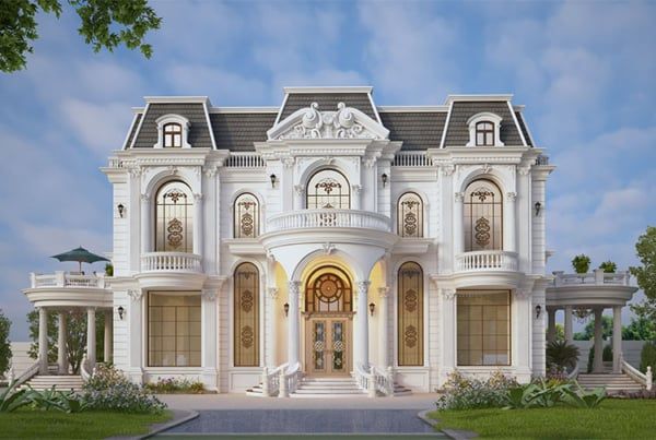 Mẫu biệt thự tân cổ điển