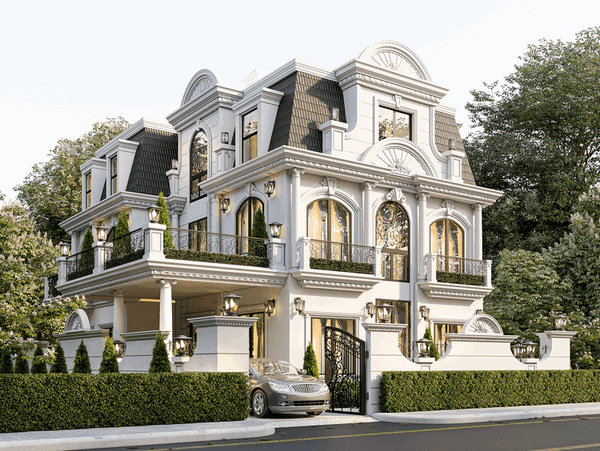 Mẫu biệt thự tân cổ điển