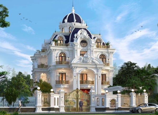 Mẫu biệt thự tân cổ điển