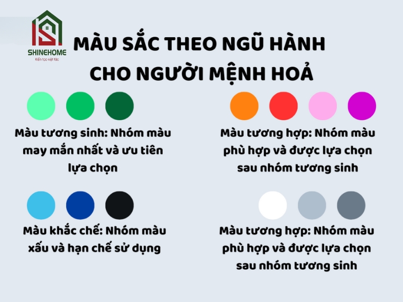 mệnh Hỏa có hợp màu nâu không