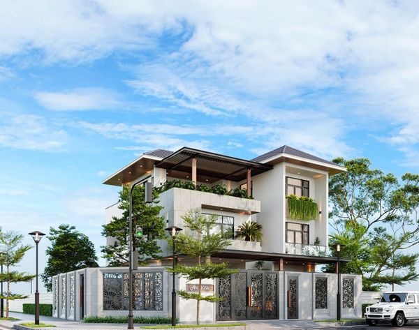 thi công biệt thự xây mới trọn gói