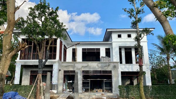 thi công biệt thự xây mới trọn gói