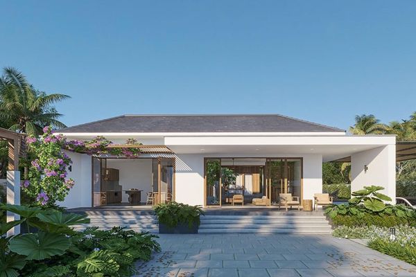 thiết kế biệt thự sân vườn