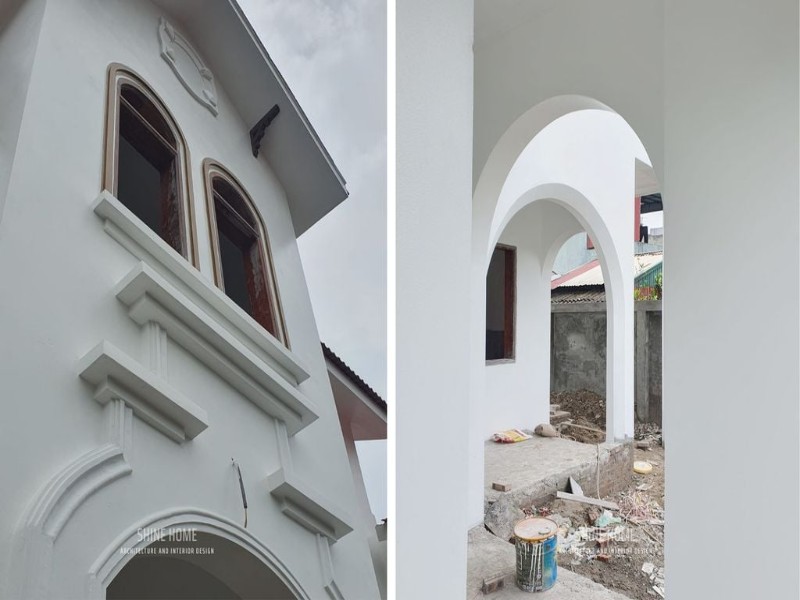 thiết kế thi công biệt thự xây mới