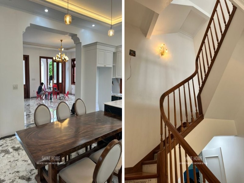 thiết kế thi công biệt thự xây mới