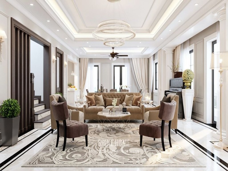 thiết kế thi công biệt thự xây mới