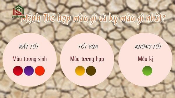 thổ hợp màu gì